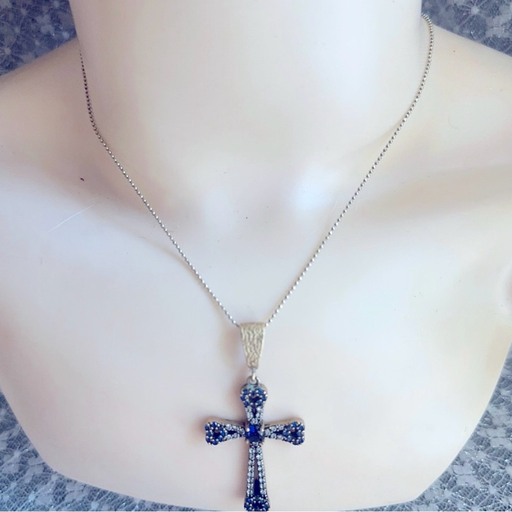 STERLING SILVER 18K GOLD PLATED NECKLACE